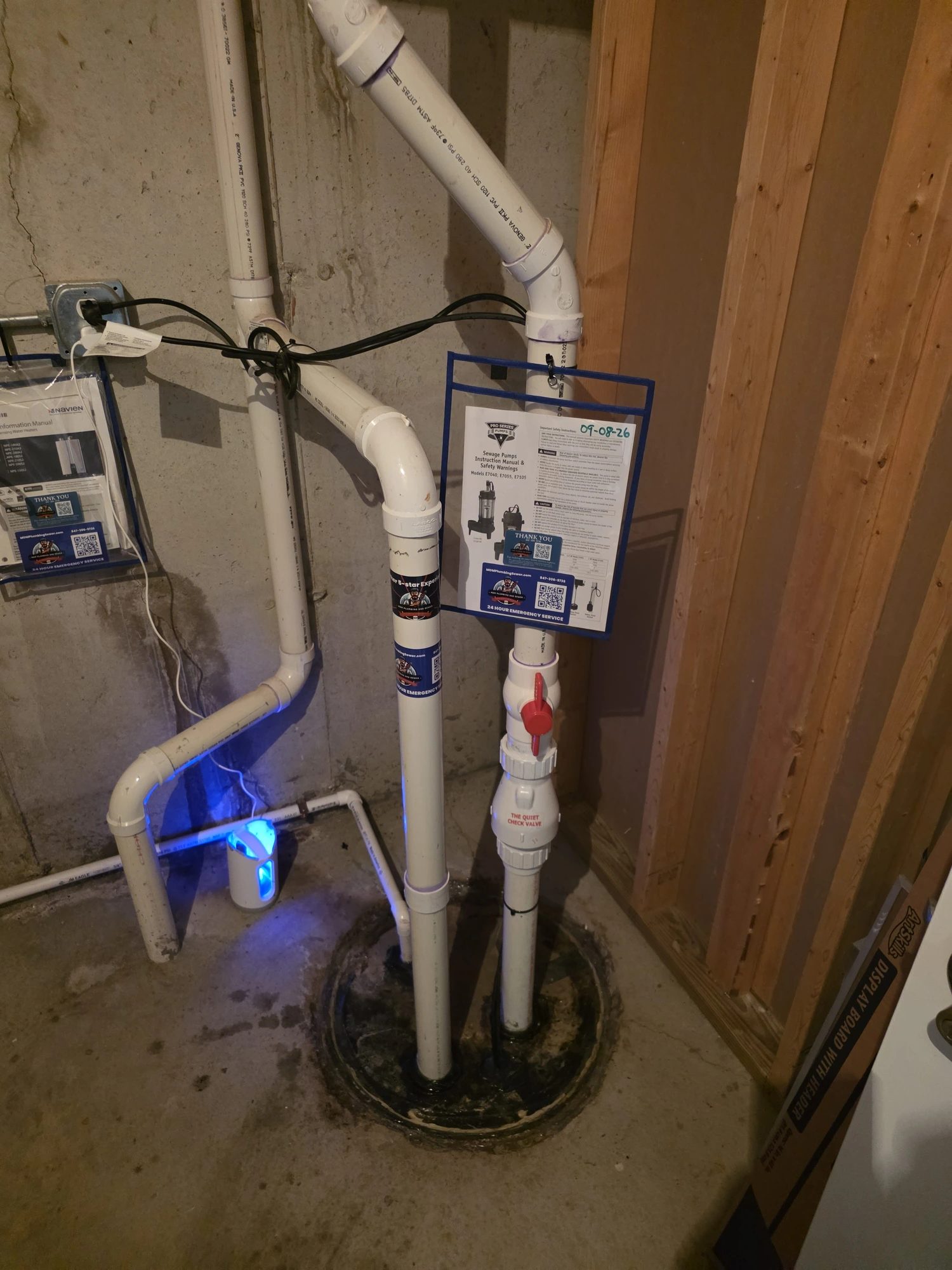 Sewage Ejector Pumps in Chicagoland Basements: What Actually Matters at Install