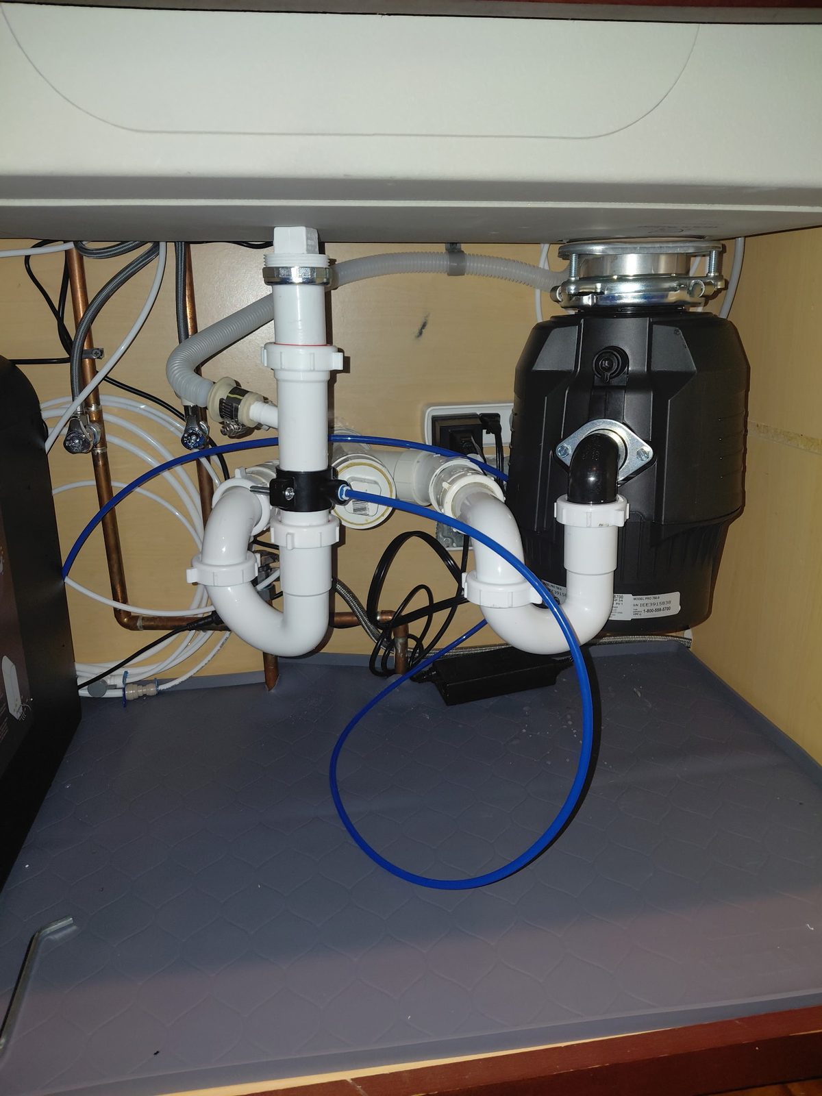 MDM Plumbing — Garbage disposal install, P-trap, dishwasher tie-in & RO line · Des Plaines
