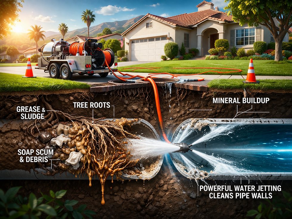 Hydro Jetting Services by MDM Plumbing in Chicagoland